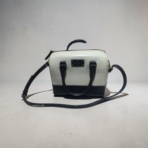kate spade Black and White Mini Dome Satchel